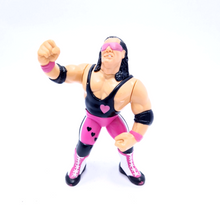 Load image into Gallery viewer, WWF HASBRO ☆ BRET THE HITMAN HART Vintage Wrestling Figure ☆ Series 4 Original 90s Loose
