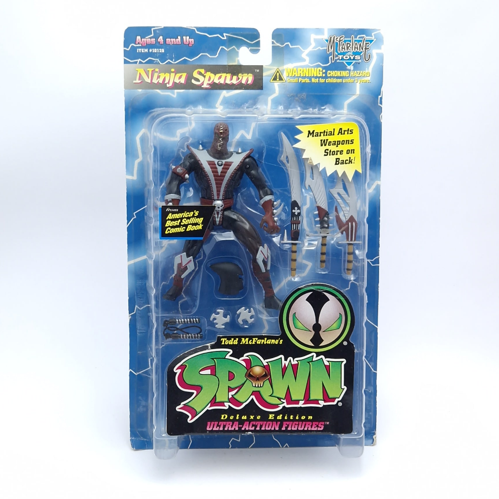 SPAWN ☆ NINJA SPAWN Deluxe Edition Ultra Action Figure Vintage ☆ Carded Sealed
