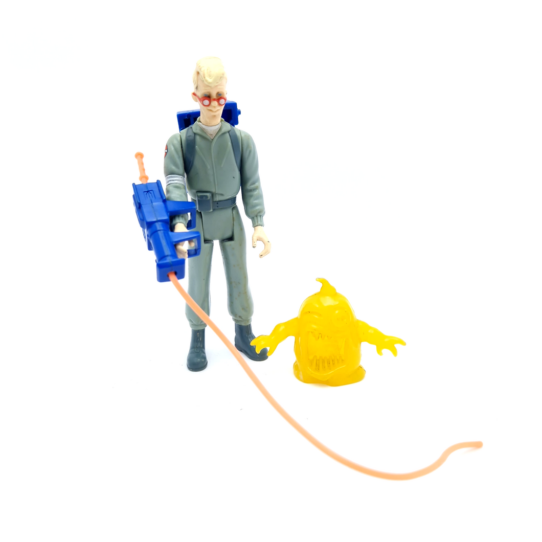 GHOSTBUSTERS ☆ EGON SPENGLER Vintage Figure ☆ Loose 80s Kenner Original Complete