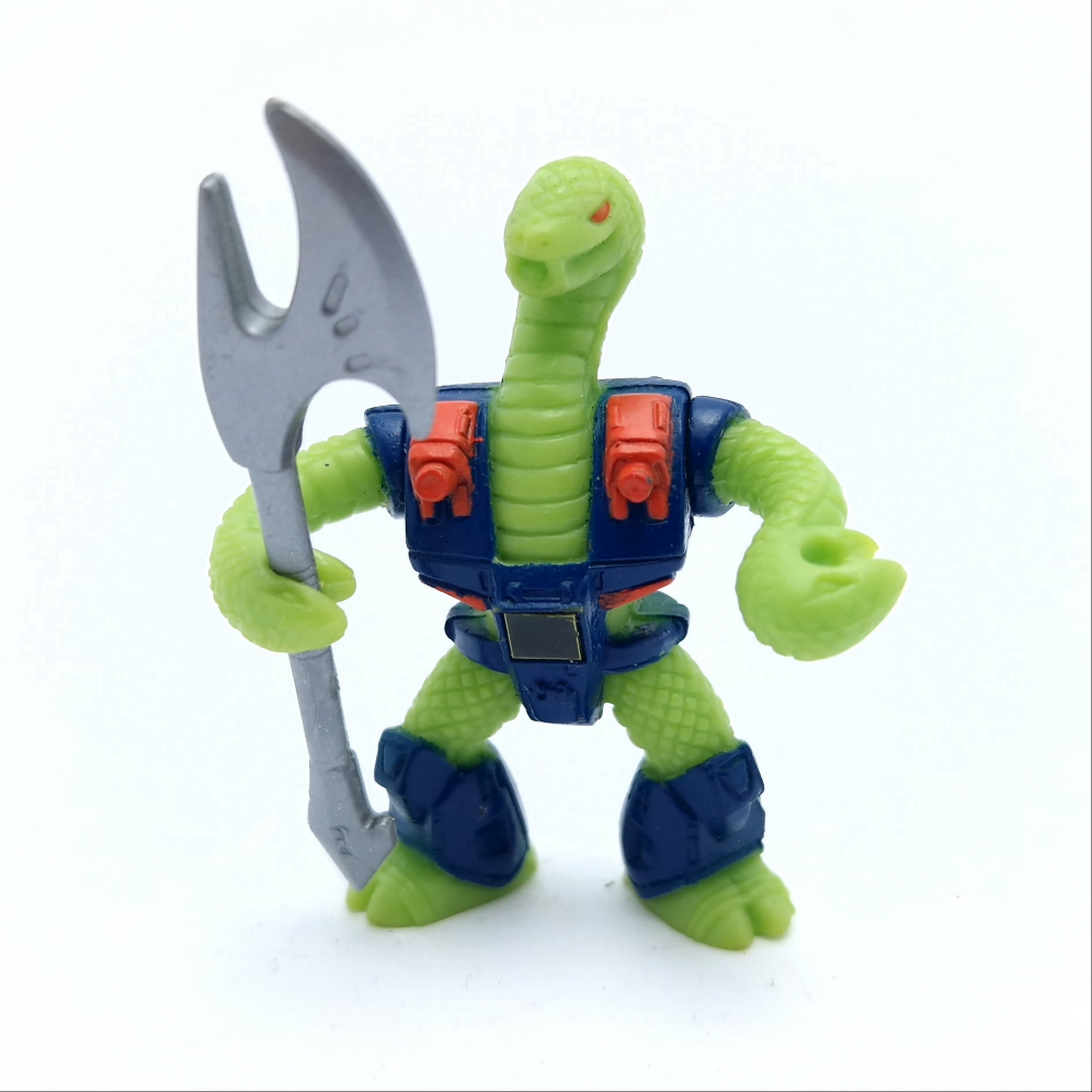 BATTLE BEASTS ☆ TRIPLE THREAT SNAKE #6 Action Figure ☆ Vintage Original 80s Hasbro Takara Loose