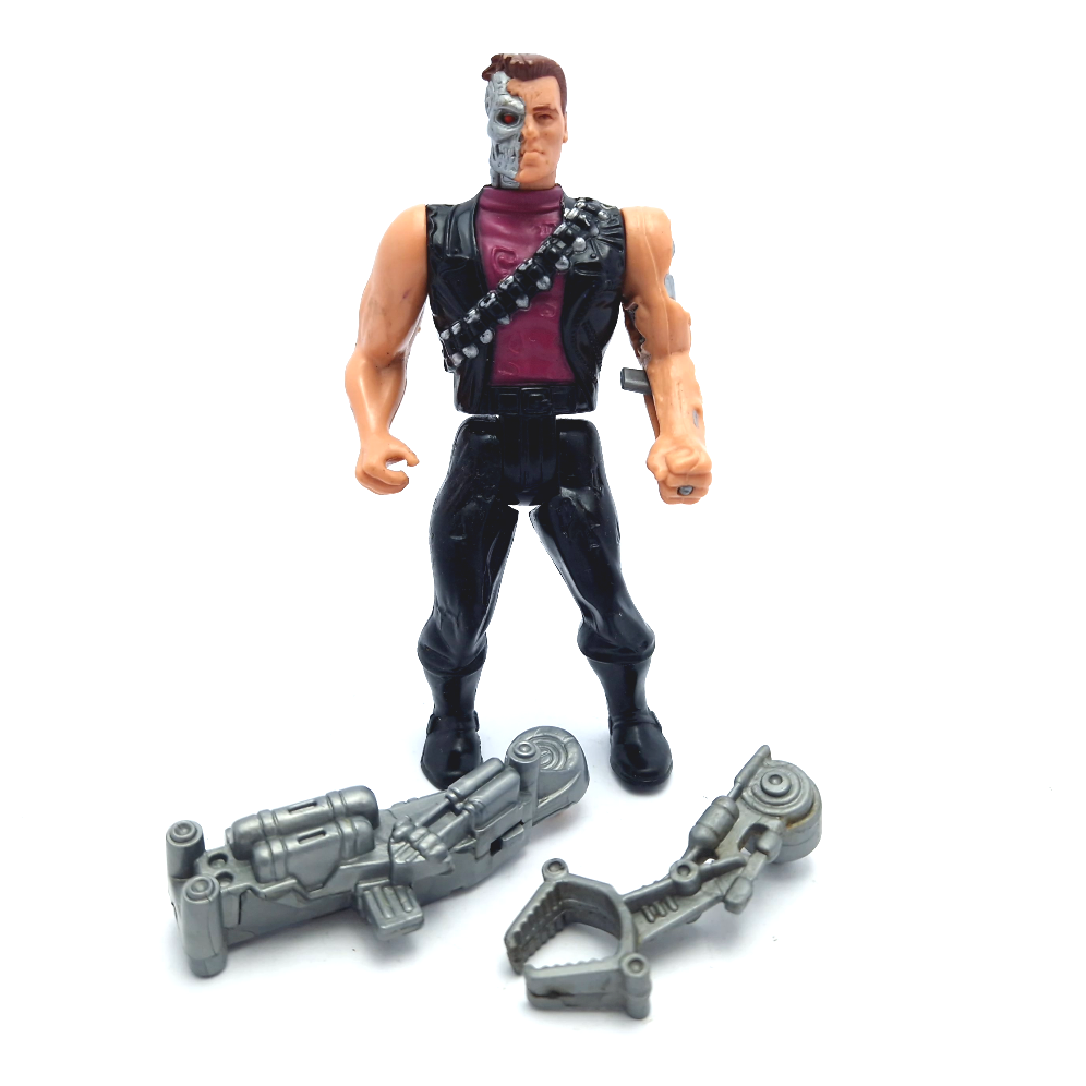 TERMINATOR 2 ☆ POWER ARM Action Figure Near Complete ☆ Vintage 90s Kenner Loose
