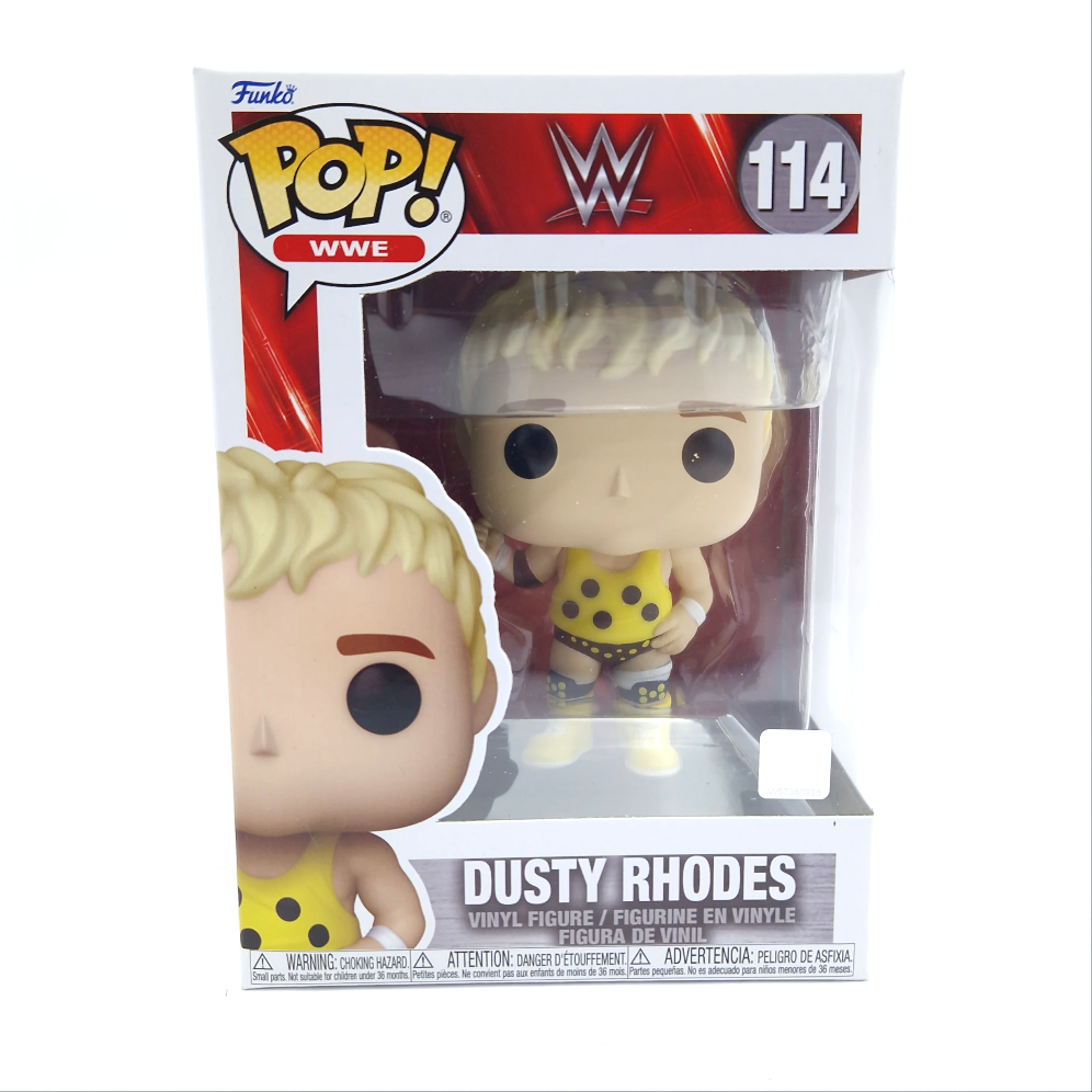 WWE FUNKO POP! 114 DUSTY RHODES Wrestling Vinyl Figure 9 cm Vinyl Figure ☆ Boxed