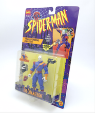 Load image into Gallery viewer, SPIDER-MAN ANIMATED SERIES ☆ THE CHAMELEON Figure Marvel ☆ Carded Toybiz 90s Original
