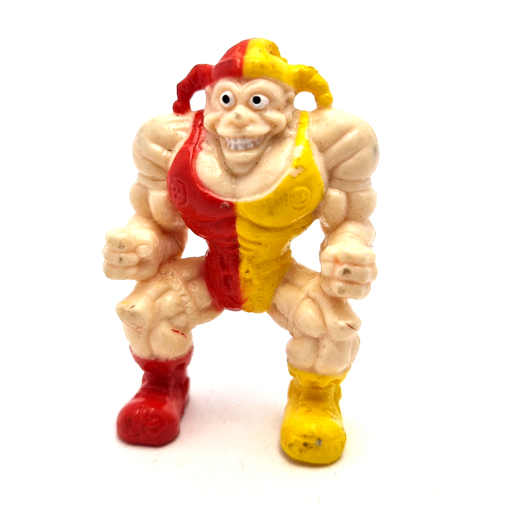 MONSTER IN MY POCKET ☆ W2 Jester Minute Wrestler Figure ☆ Vintage Mini Figure