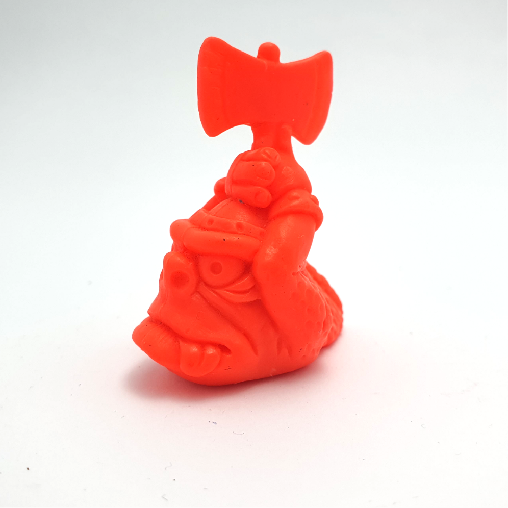 MINI BOGLINS ☆ MAZE The Medievals Neon Orange Tribe Mini Figure ☆ Ideal