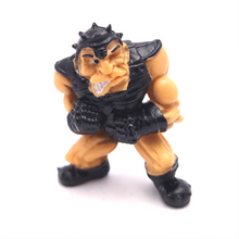 Load image into Gallery viewer, MONSTER IN MY POCKET ☆ W26 BLACK Variant Steel Slammer Wrestler Figure ☆ Vintage Mini Figure
