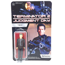 Load image into Gallery viewer, Terminator 2 Judgment Day ReAction Super7 Action Figure T800 10cm ☆ Carded Sealed
