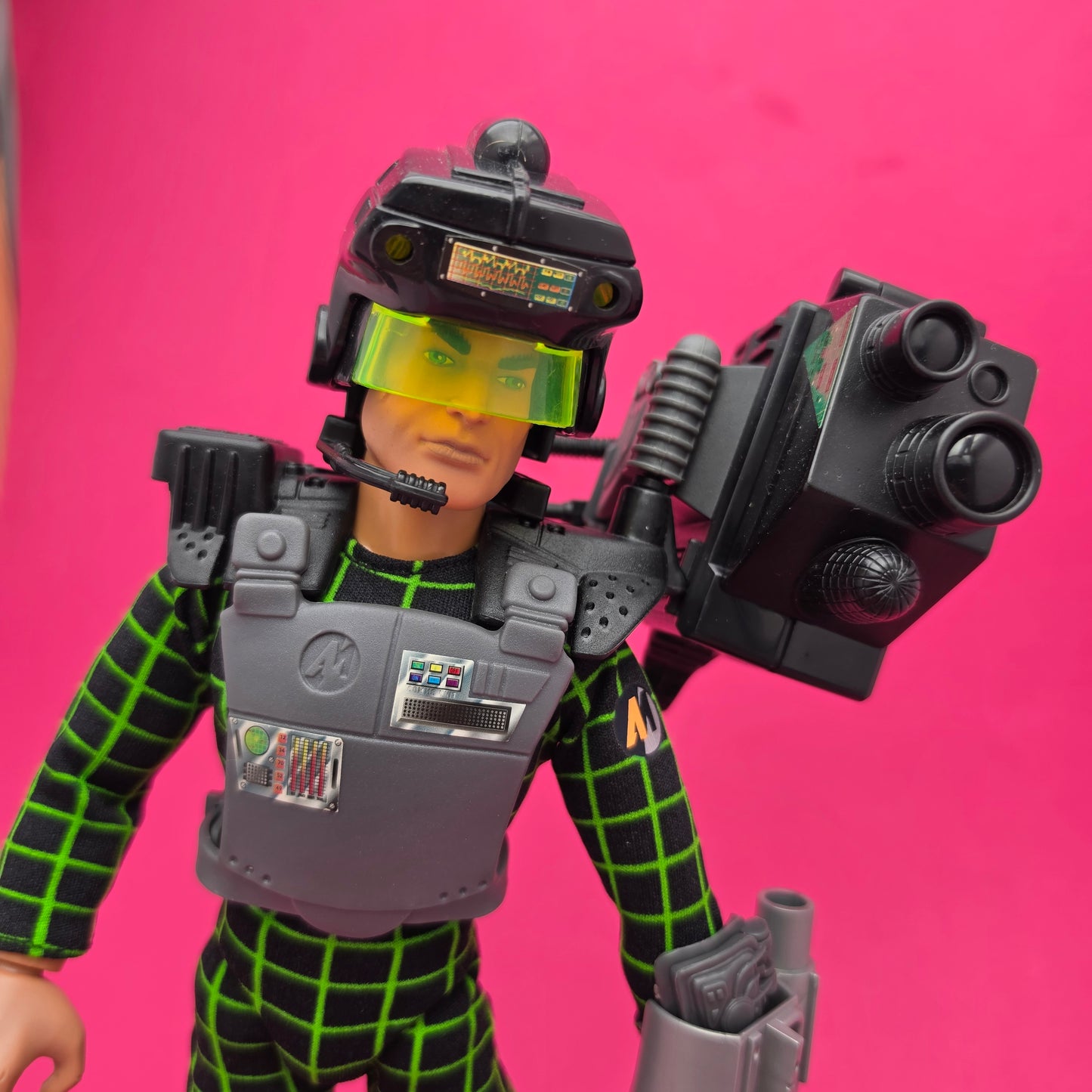 ACTION MAN ☆ V.R WARRIOR Figure ☆ Vintage HASBRO 90's Loose