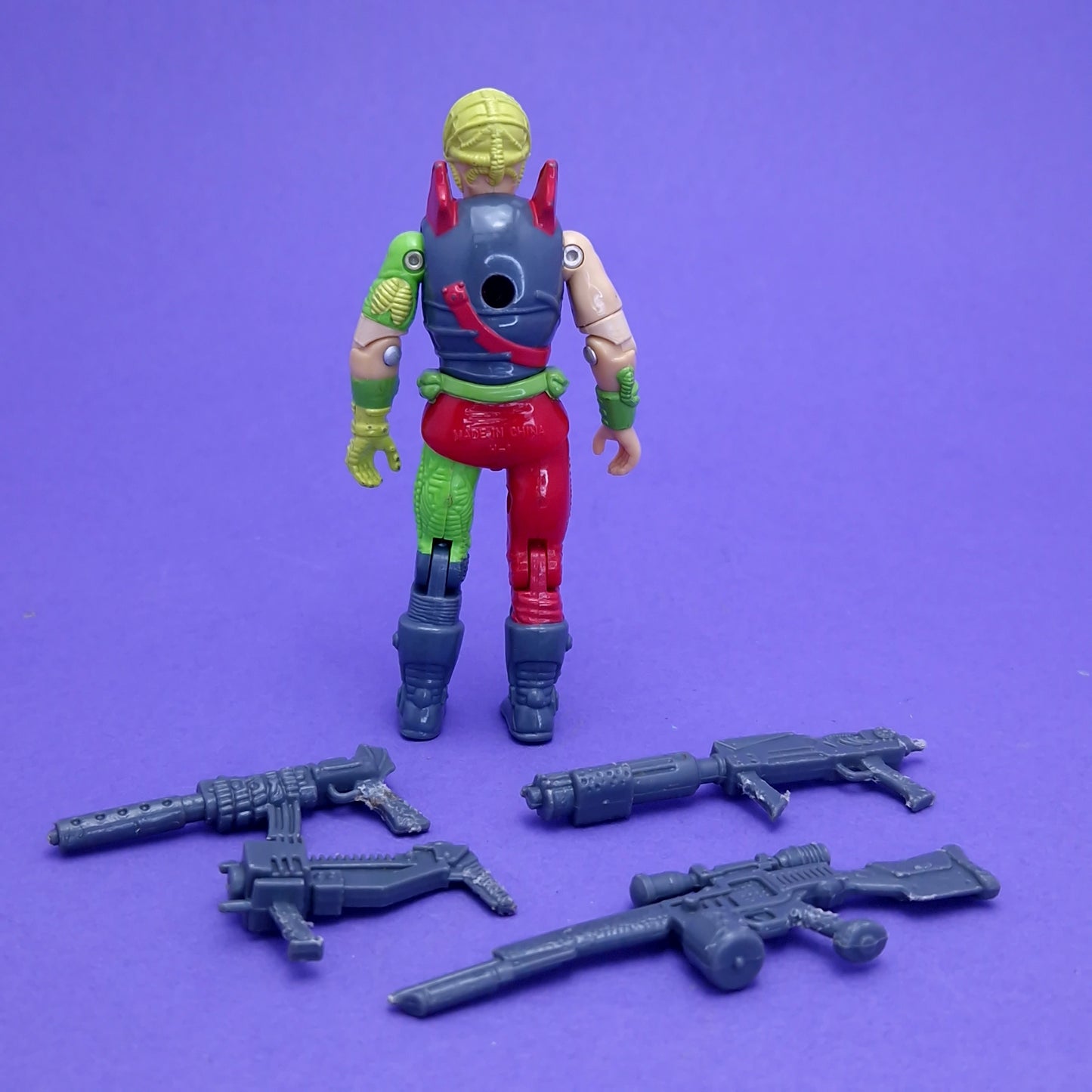 G.I JOE ☆ MEGA MARINES CYBER VIPER Vintage Action Figure ☆ G.I.JOE Hasbro 1993