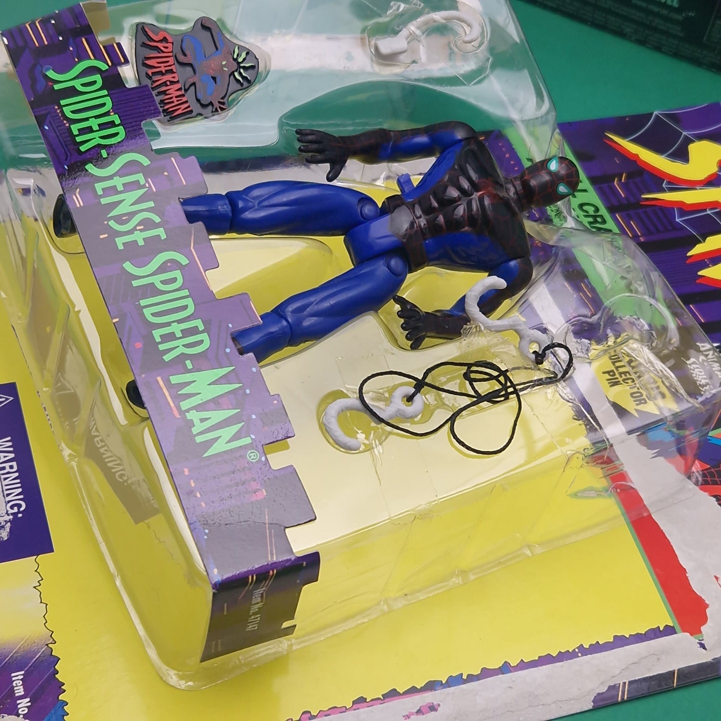 SPIDER-MAN ANIMATED SERIES ☆ SPIDER-SENSE Action Figure ☆ Marvel Toybiz 90s