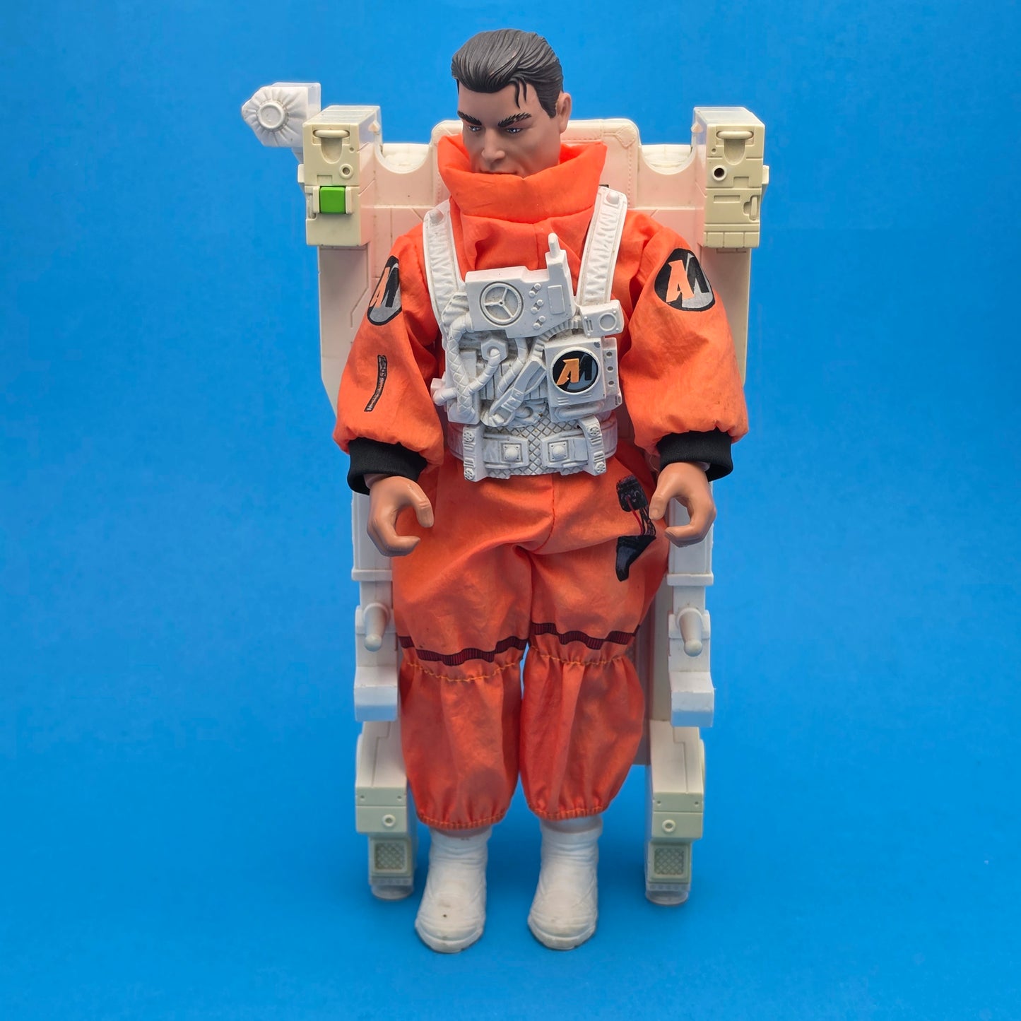ACTION MAN ☆ MOON RAKER SPACE EXPLORER & JET PACK Figure ☆ Vintage HASBRO 90's Loose