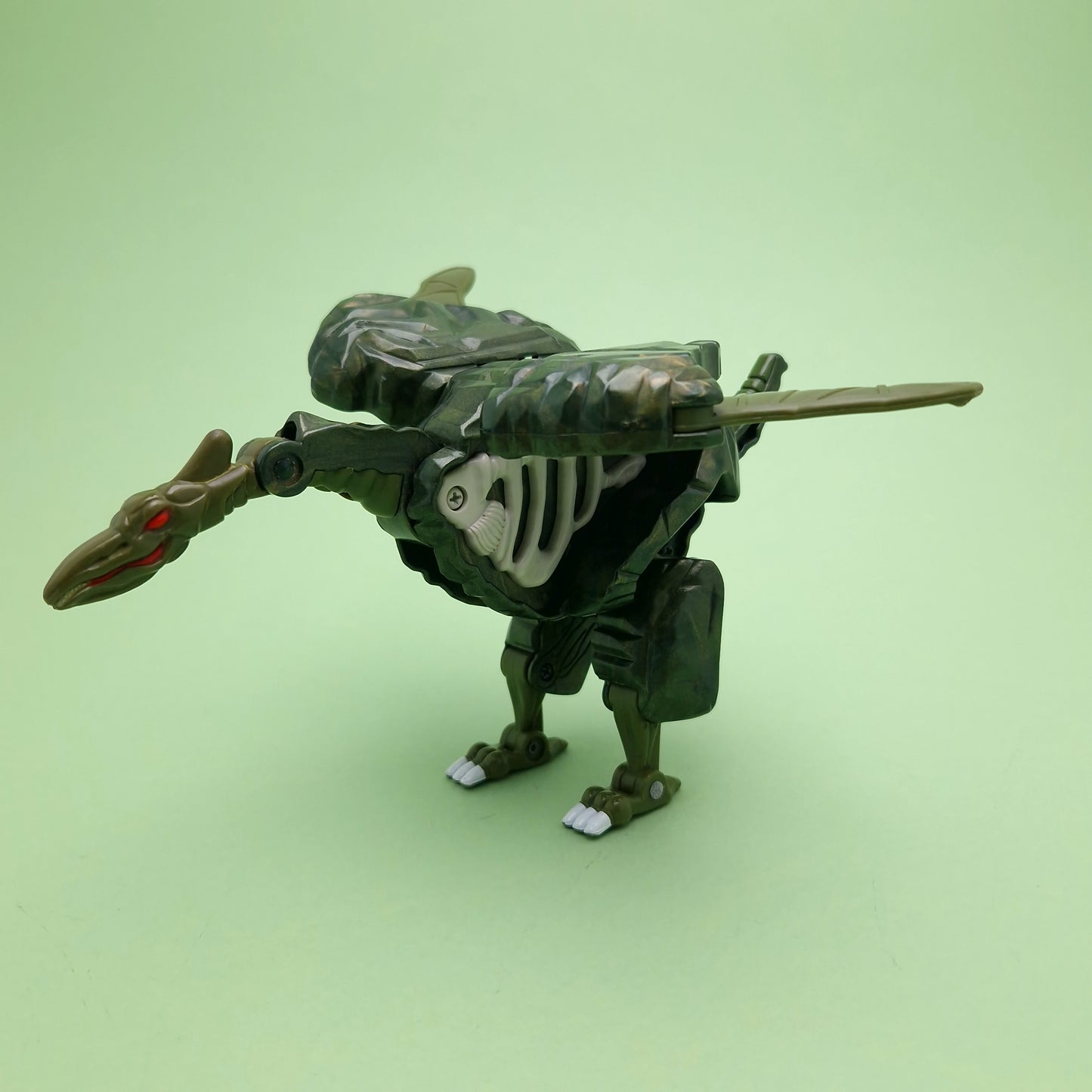 GOBOTS ROCK LORDS ☆ TERRA-ROC Rockasaur Action Figure ☆ Vintage Original 80s Tonka