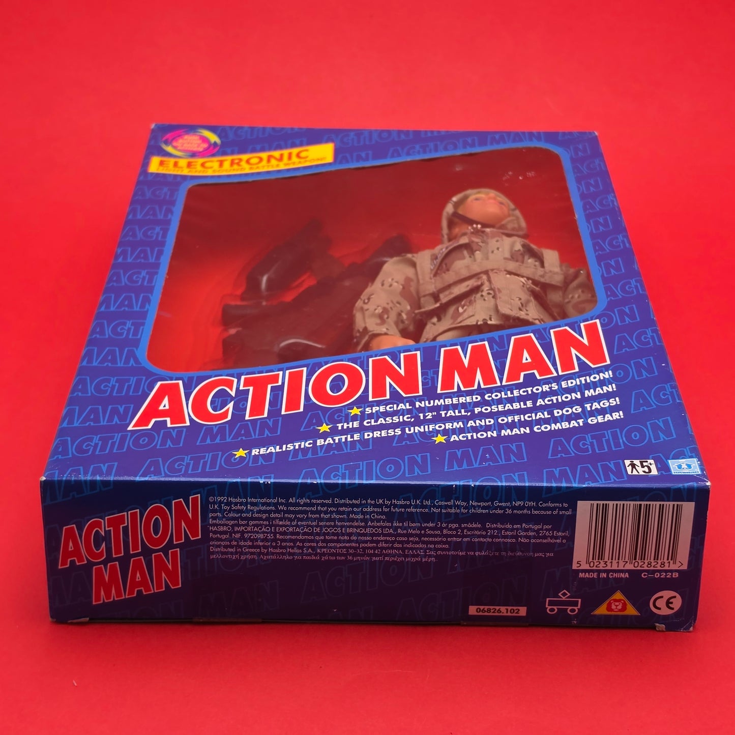 ACTION MAN ☆ ELECTRONIC DUKE Doll Figure ☆ Vintage HASBRO 90's SEALED BOXED G.I. JOE DUKE Hall Of Fame