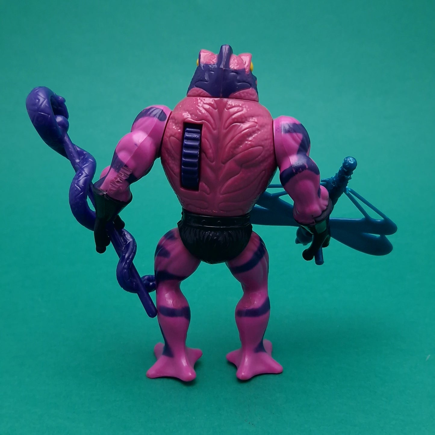 MASTERS OF THE UNIVERSE ☆ TUNG LASHOR Vintage Figure ☆ MOTU Loose 80s Mattel Original