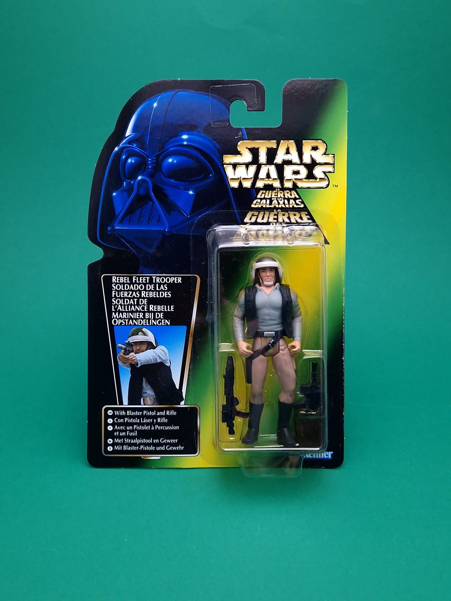 STAR WARS POTF ☆ REBEL FLEET TROOPER Figure ☆ MOC Sealed Carded Kenner Power of the Force