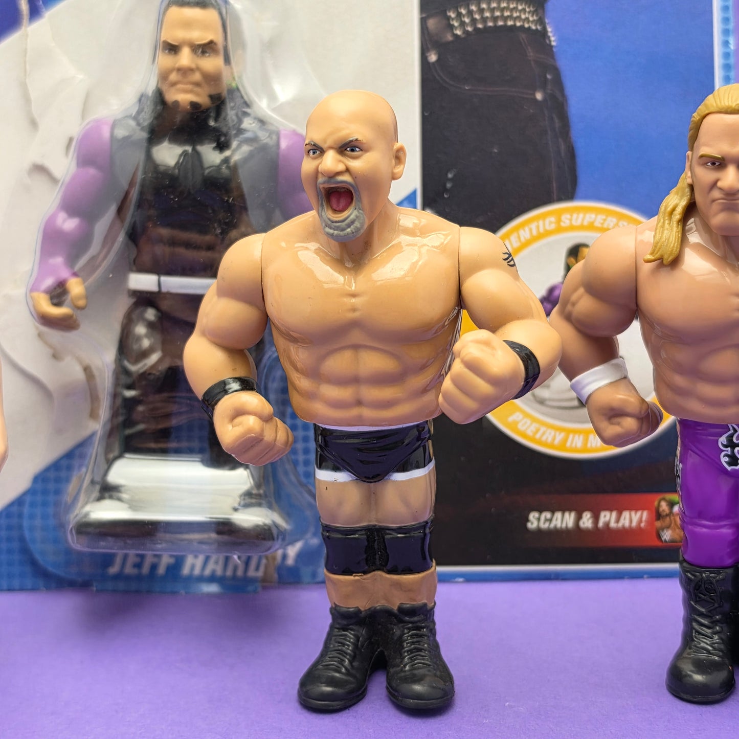 RETRO WWE SERIES ☆ SHEAMUS JEFF HARDY GOLDBERG HHH Action Figure ☆ Loose Mattel WWF
