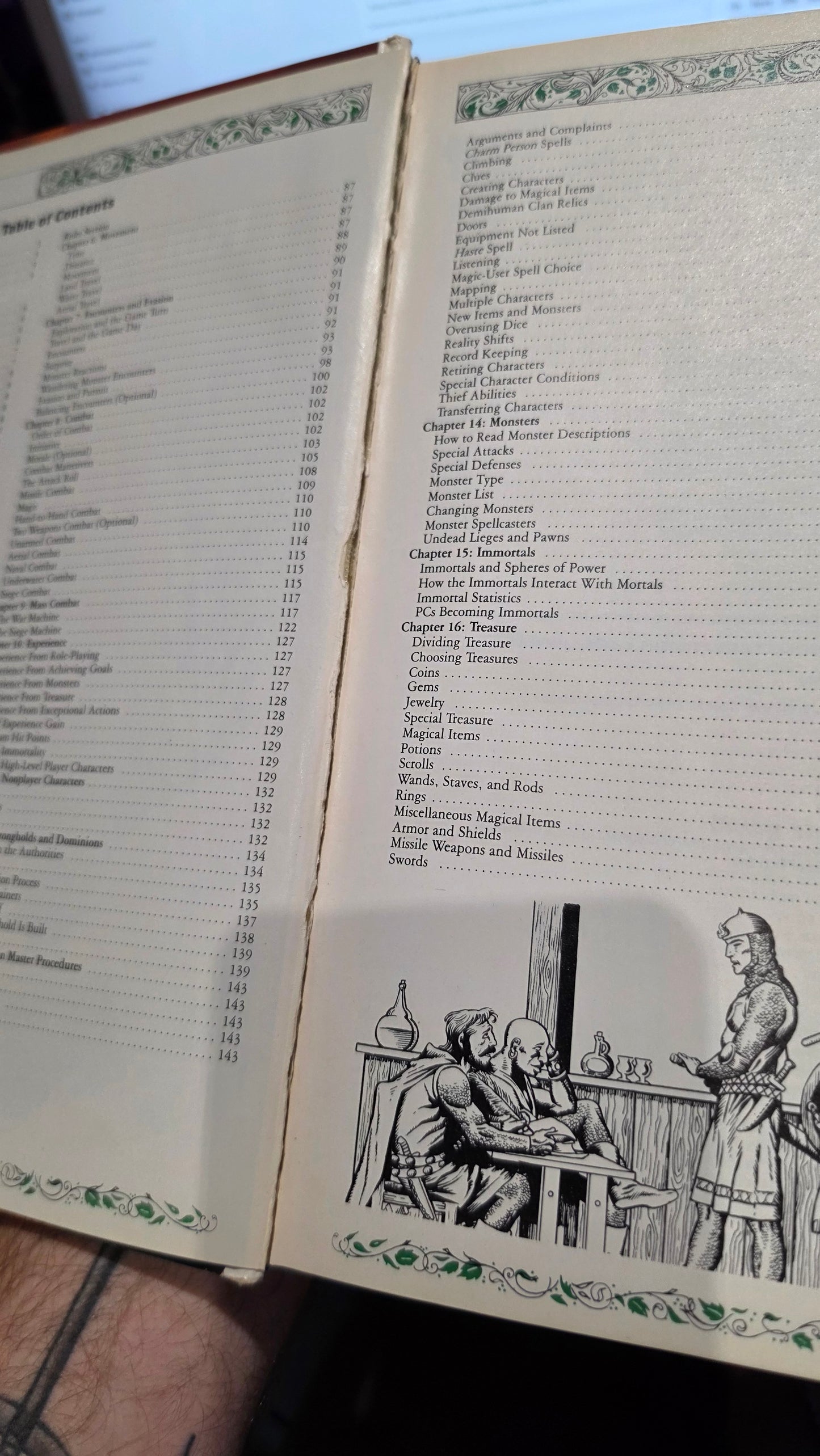 DUNGEONS & DRAGONS ☆ D&D Rules Cyclopedia Book TSR 1991 HC Good RPG ☆ Vintage Original