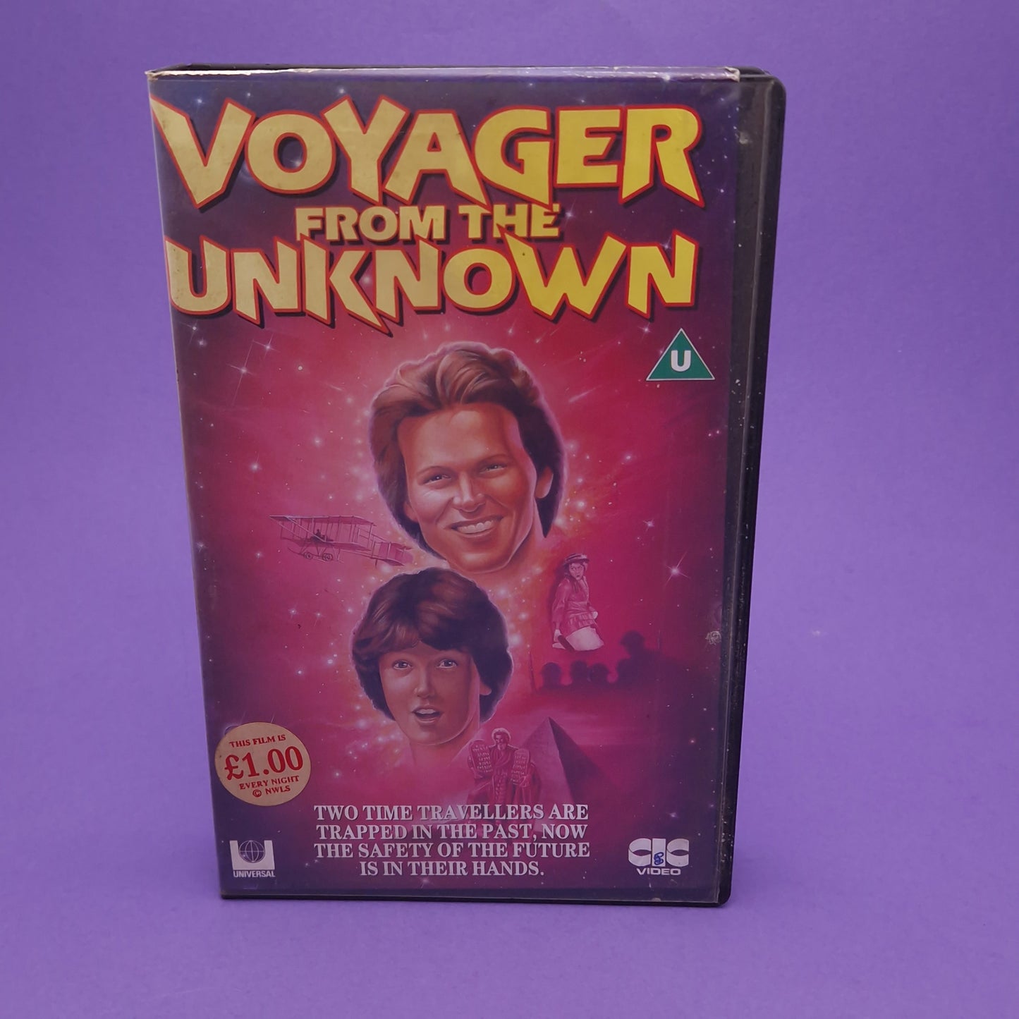 VHS Video ☆ VOYAGER FROM THE UNKNOWN ☆ 80s Big Box Ex Rental Vintage U