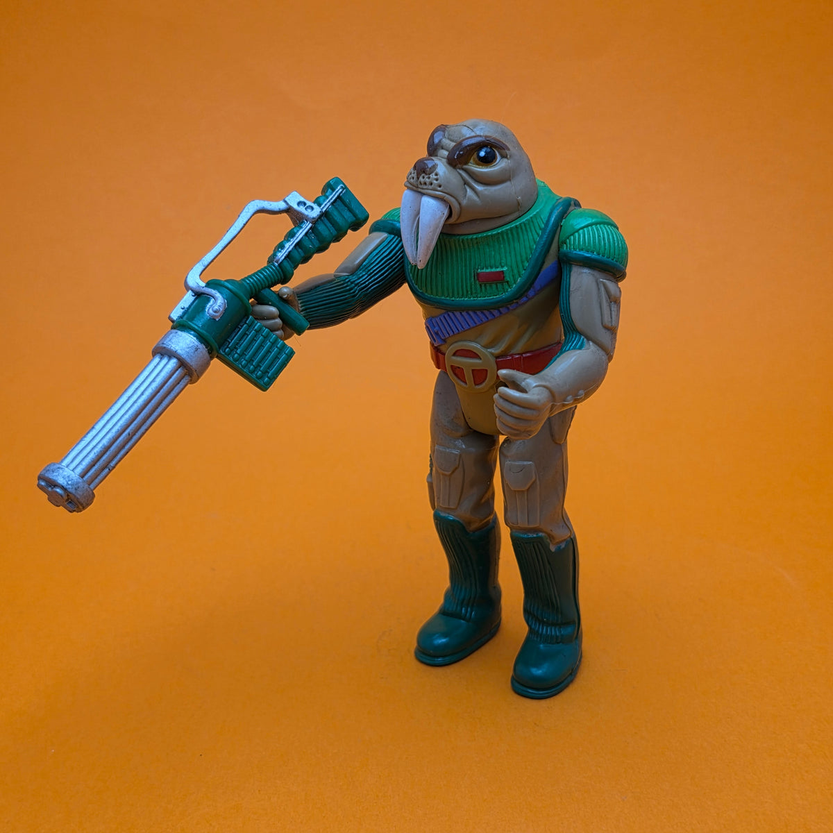 THUNDERCATS TUSKA WARRIOR Action Figure ☆ Vintage LJN Original 80s