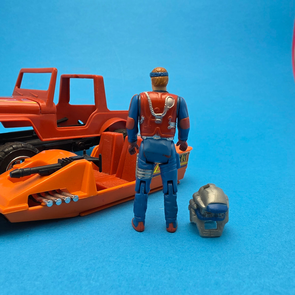 M.A.S.K ☆ GATOR DUSTY HAYES Vintage Figure Vehicle ☆ MASK Kenner 80s