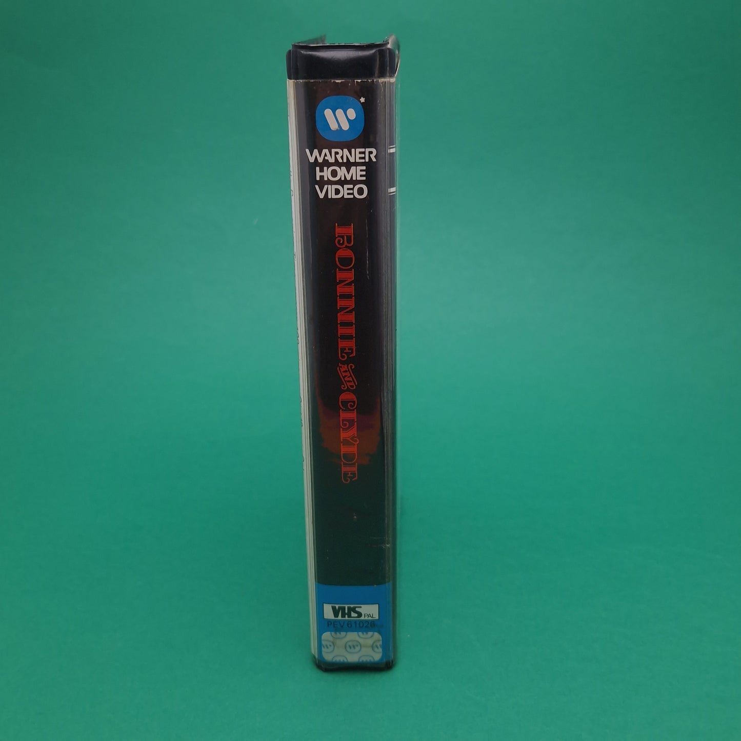 VHS Video ☆ BONNIE & CLYDE ☆ 80s Big Box Clam Shell Ex Rental Pre Cert Vintage