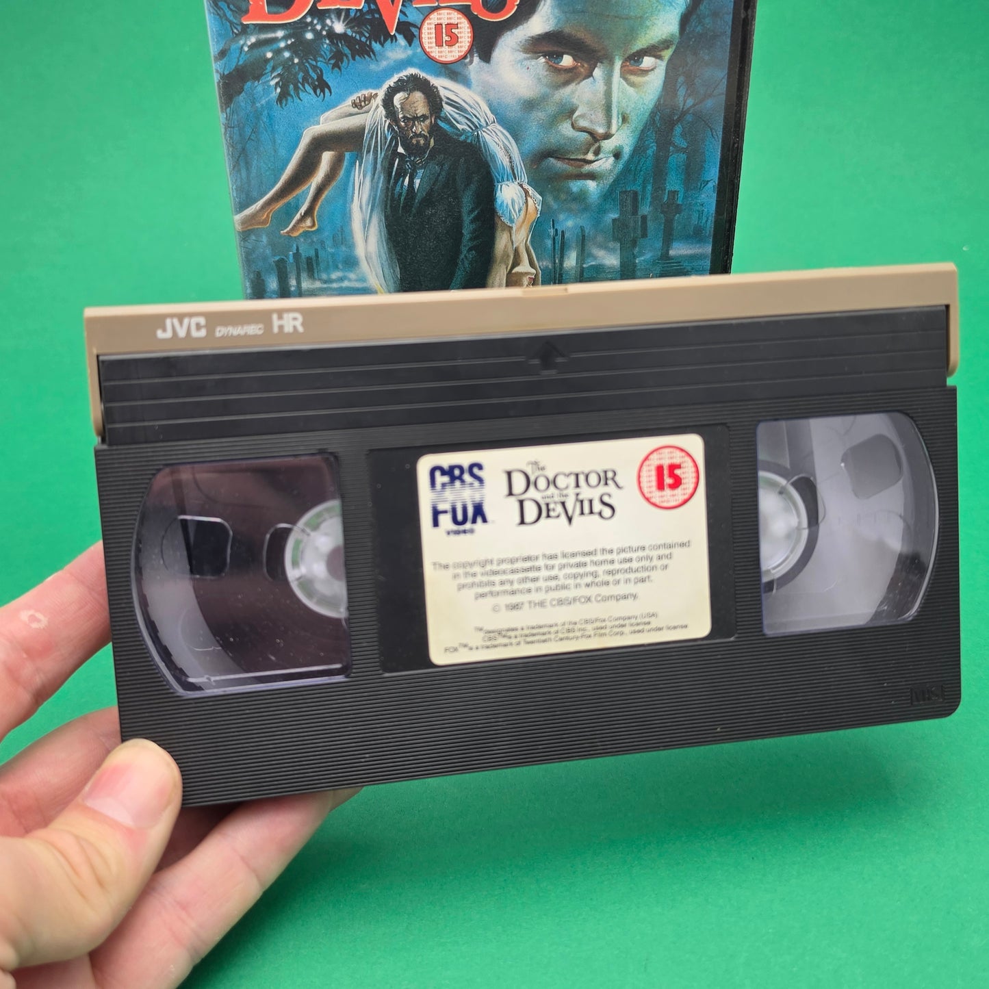 VHS Video ☆ THE DOCTOR AND THE DEVIL ☆ 15 Cert Vintage Ex Rental