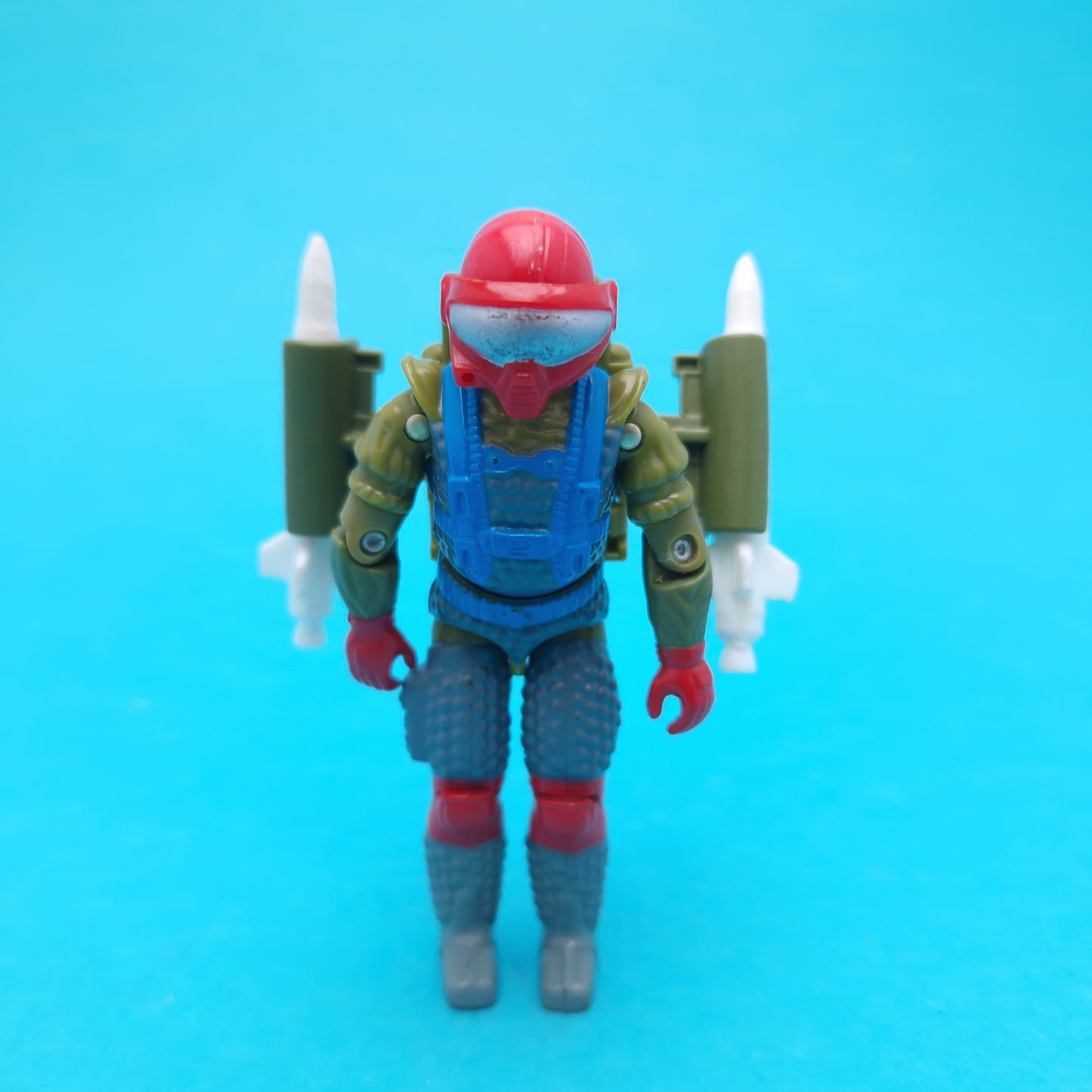 GI JOE ☆ FAST DRAW Action Figure ☆ Vintage Action Force Hasbro 1987