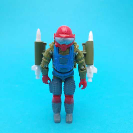 GI JOE ☆ FAST DRAW Action Figure ☆ Vintage Action Force Hasbro 1987