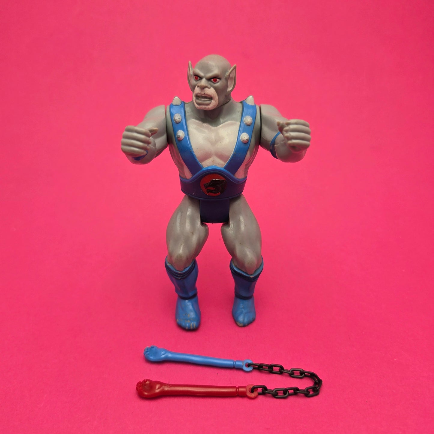 THUNDERCATS ☆ PANTHRO Action Figure ☆ Vintage LJN Complete Original 80s Loose