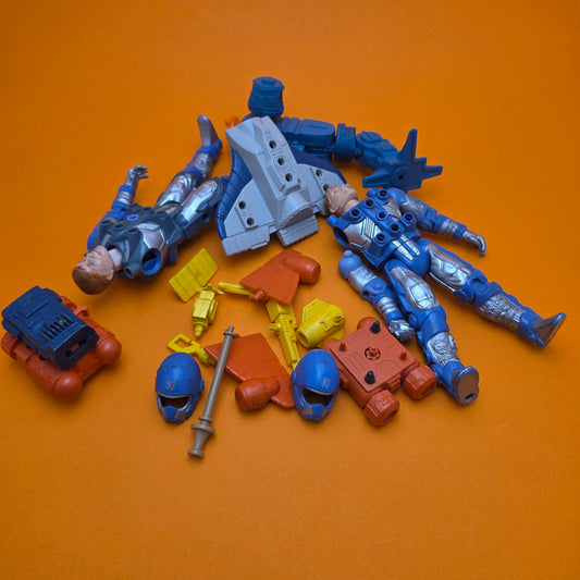 CENTURIONS ☆ SPARES & REPAIRS BUNDLE Ace McCloud Figures ☆ Vintage Original 90s Kenner
