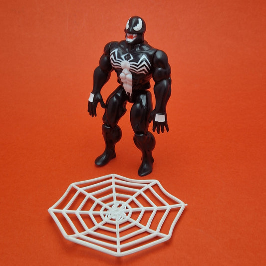 SUPER HEROES TALKING ☆ VENOM Action Figure ☆ Marvel Loose Toybiz 90s