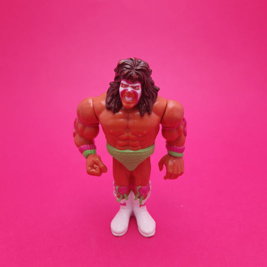WWF HASBRO ☆ ULTIMATE WARRIOR Vintage Wrestling Figure ☆ Original 90s Series 1