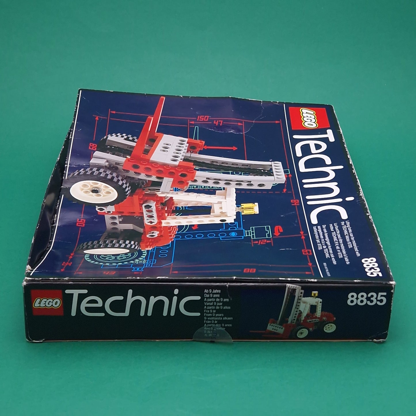 LEGO ☆ 8835 FORKLIFT Technic ☆ Vintage 80s Boxed Instructions