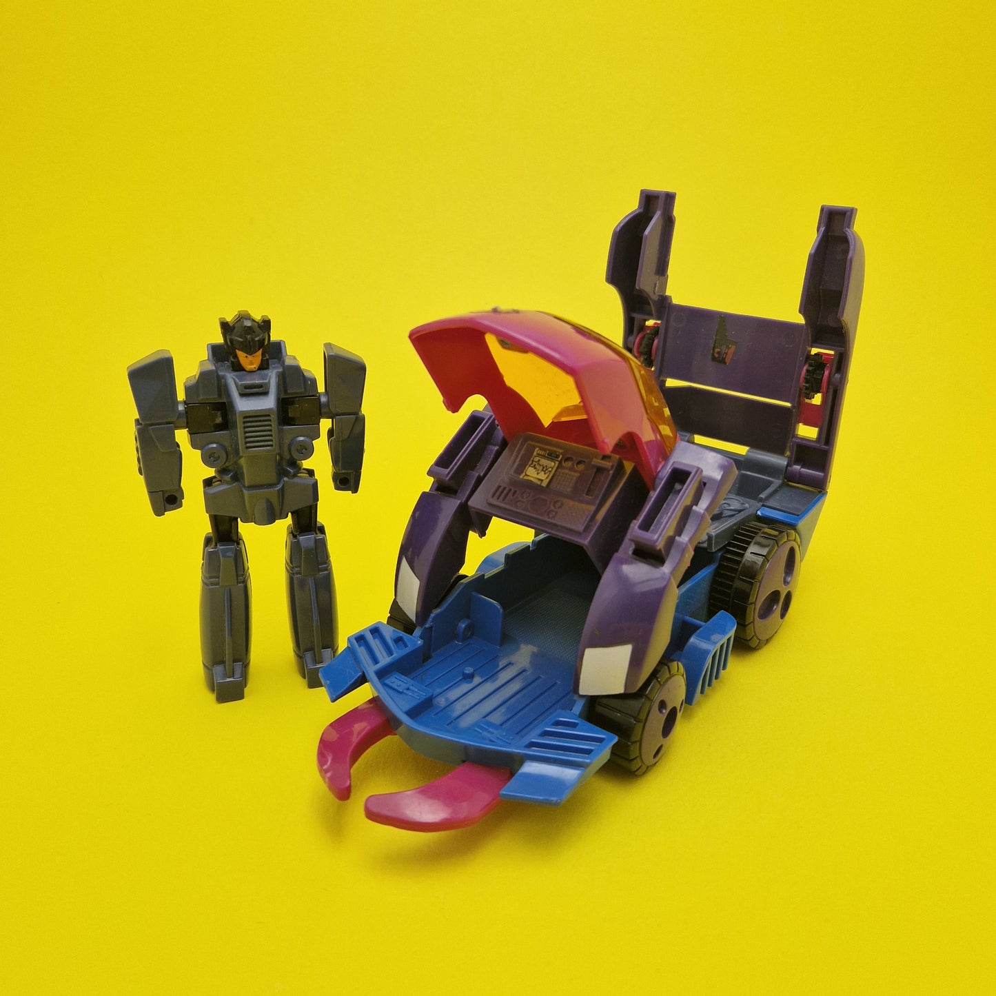 TRANSFORMERS G1 ☆ ROADGRABBER PRETENDER Figure ☆ Robot Vintage Original 1988