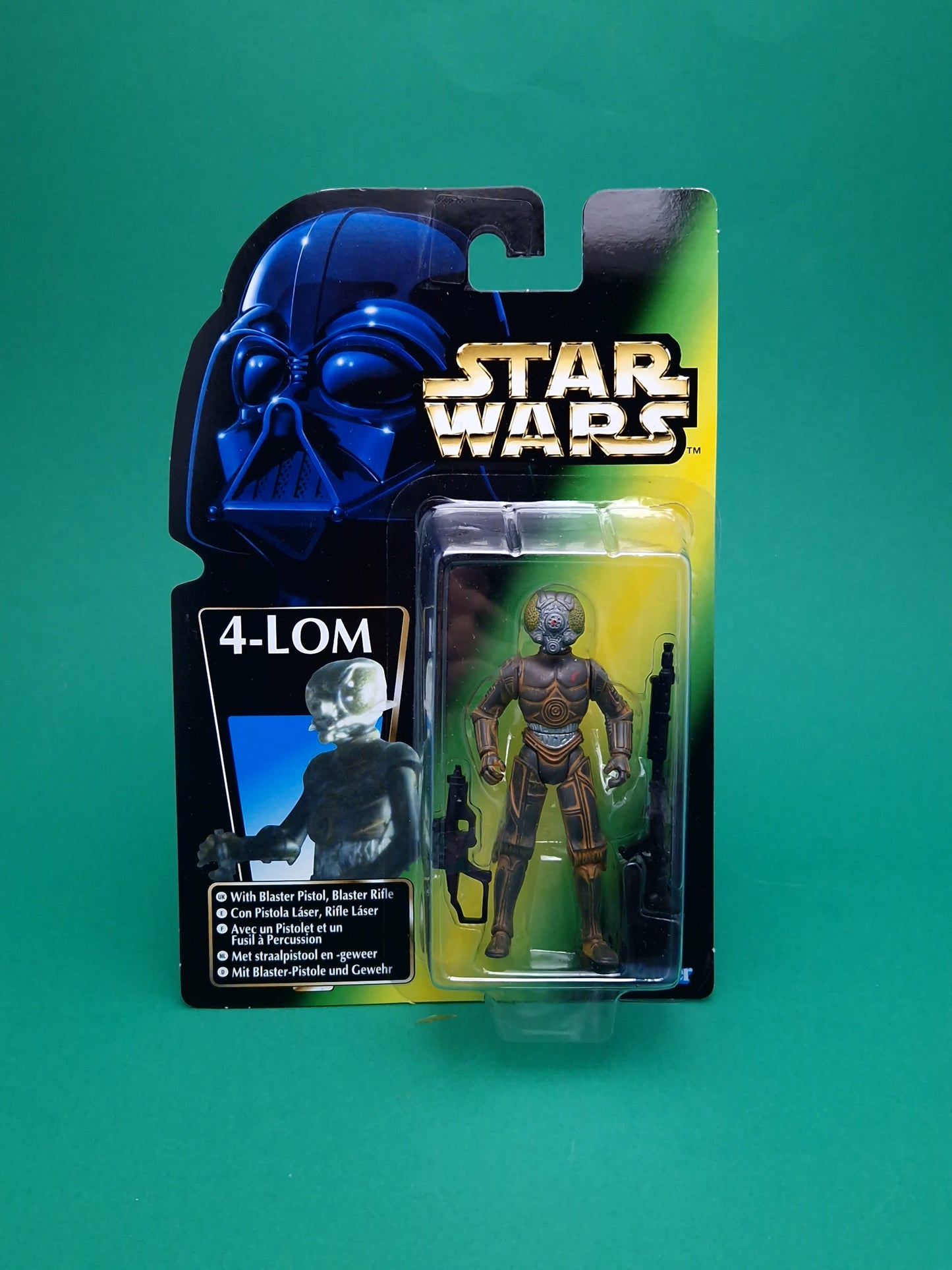 STAR WARS POTF ☆ 4-LOM Figure ☆ MOC Sealed Carded Kenner Power of the Force