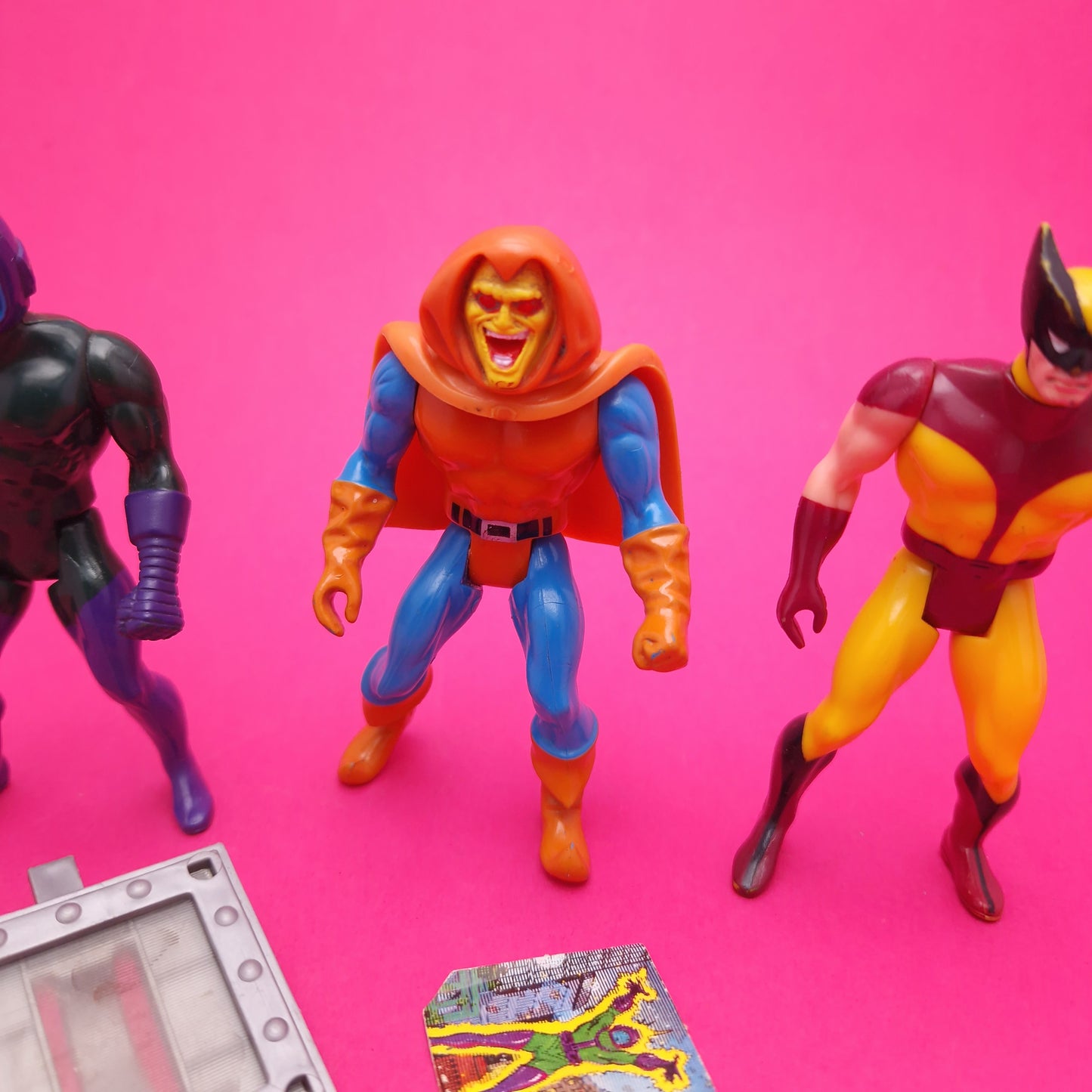 MARVEL SECRET WARS ☆ WOLVERINE HOBGOBLIN KANG Action Figure ☆ 80s Mattel
