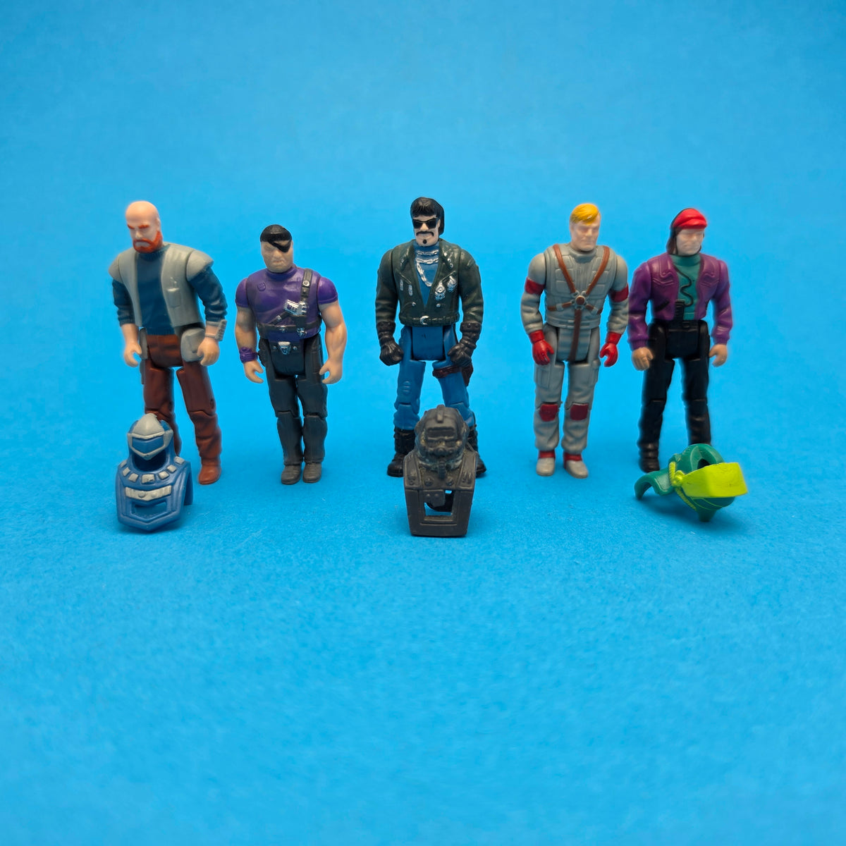 M.A.S.K ☆ Bundle x5 Loose Figures ☆ Vintage Kenner 80s Matt Trakker Etc