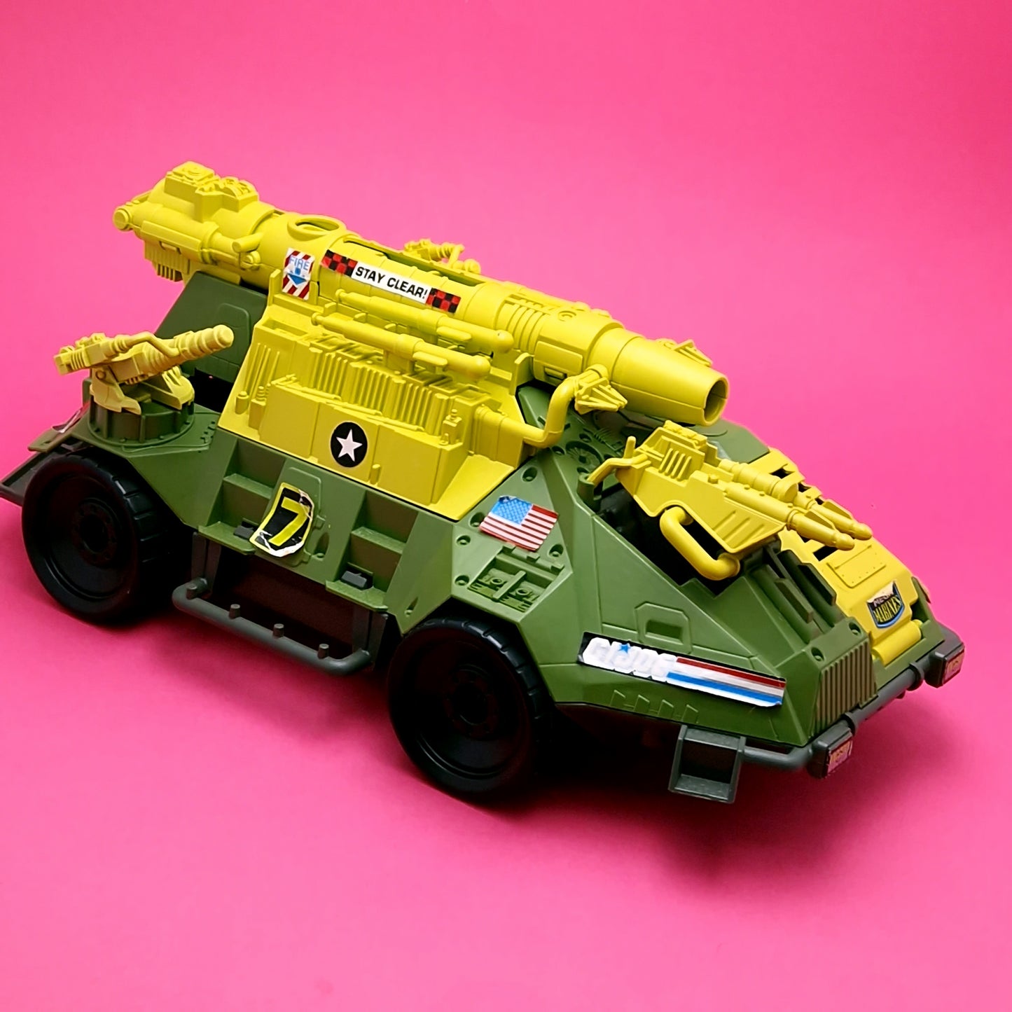 G.I JOE ☆ MONSTER BLASTER A.P.C. Vehicle Tank for Figures ☆ Action Force Hasbro 1993