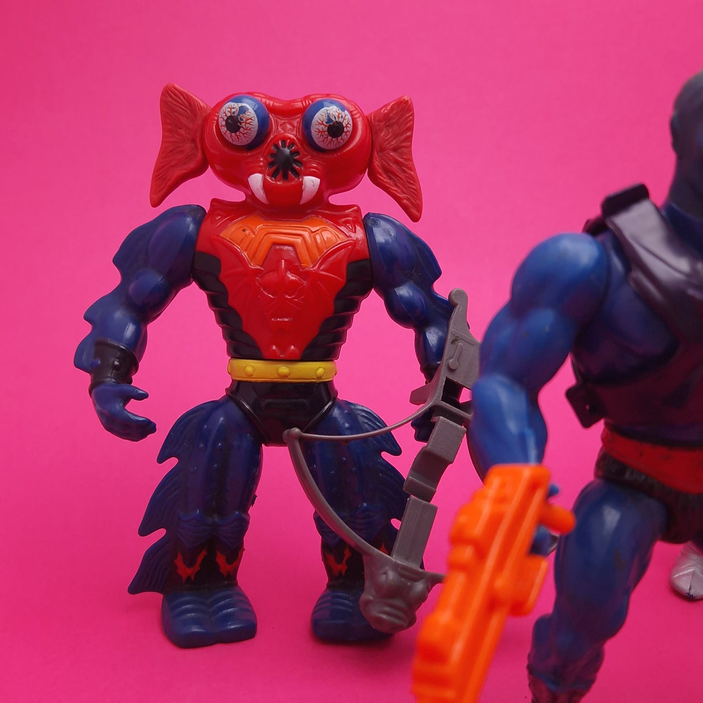 MASTERS OF THE UNIVERSE ☆ Bundle TRAP JAW WEBSTER MEKANECK MANTENNA Vintage Figure ☆ MOTU Loose 80s Mattel Original