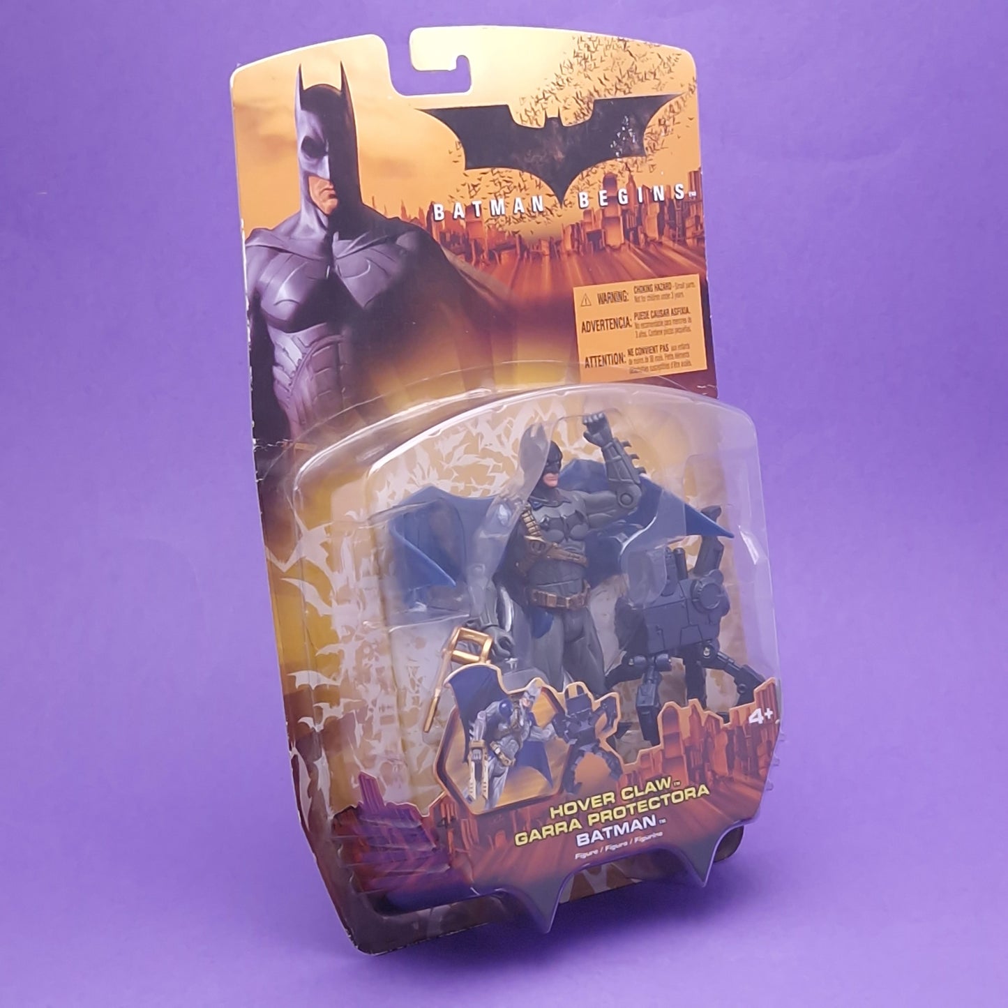 BATMAN BEGINS ☆ HOVER CLAW Action Figure ☆ BOXED Sealed Mattel 2005