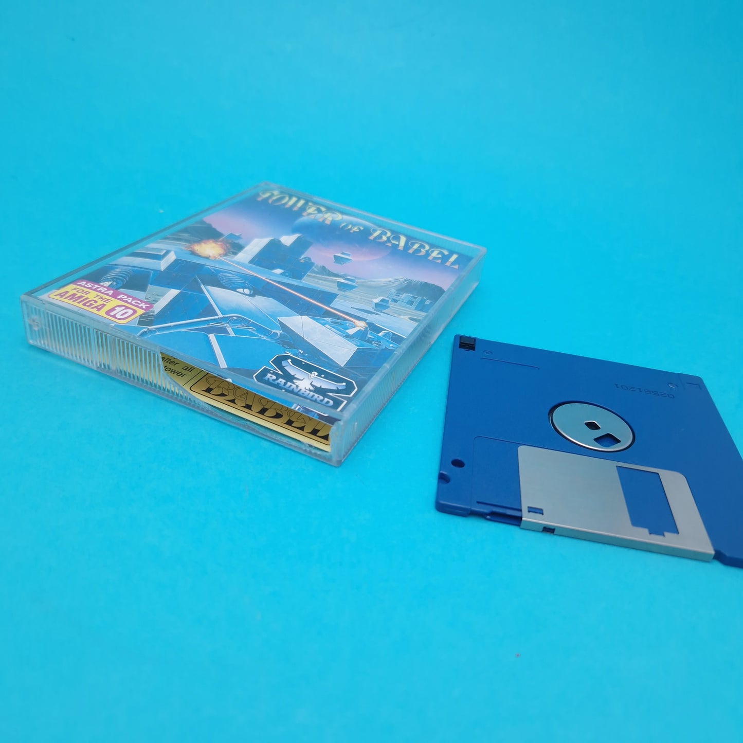AMIGA ☆ TOWER OF BABEL SILICA Astra Pack ☆ Rainbird Vintage Retro Game Original