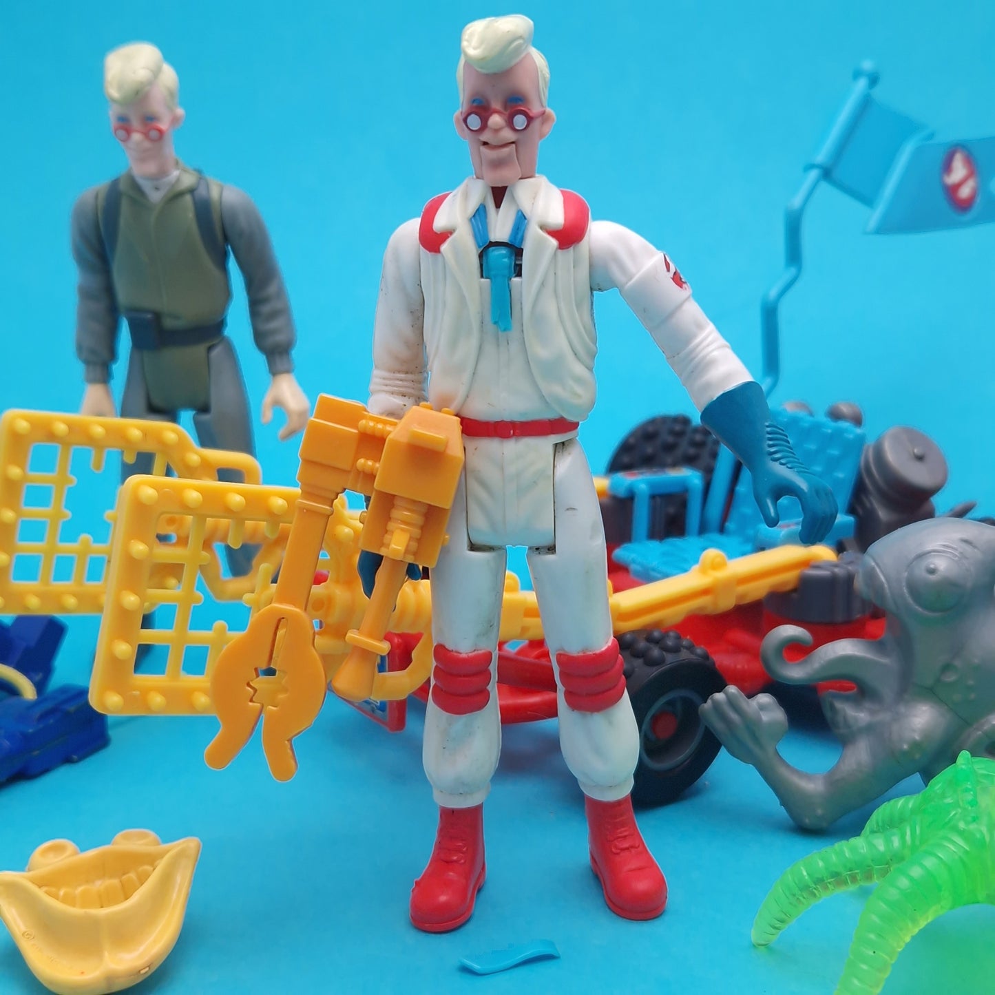 GHOSTBUSTERS ☆ BUNDLE of Figures and Vehicle Spares Vintage Figure ☆ Loose 80s Kenner Original