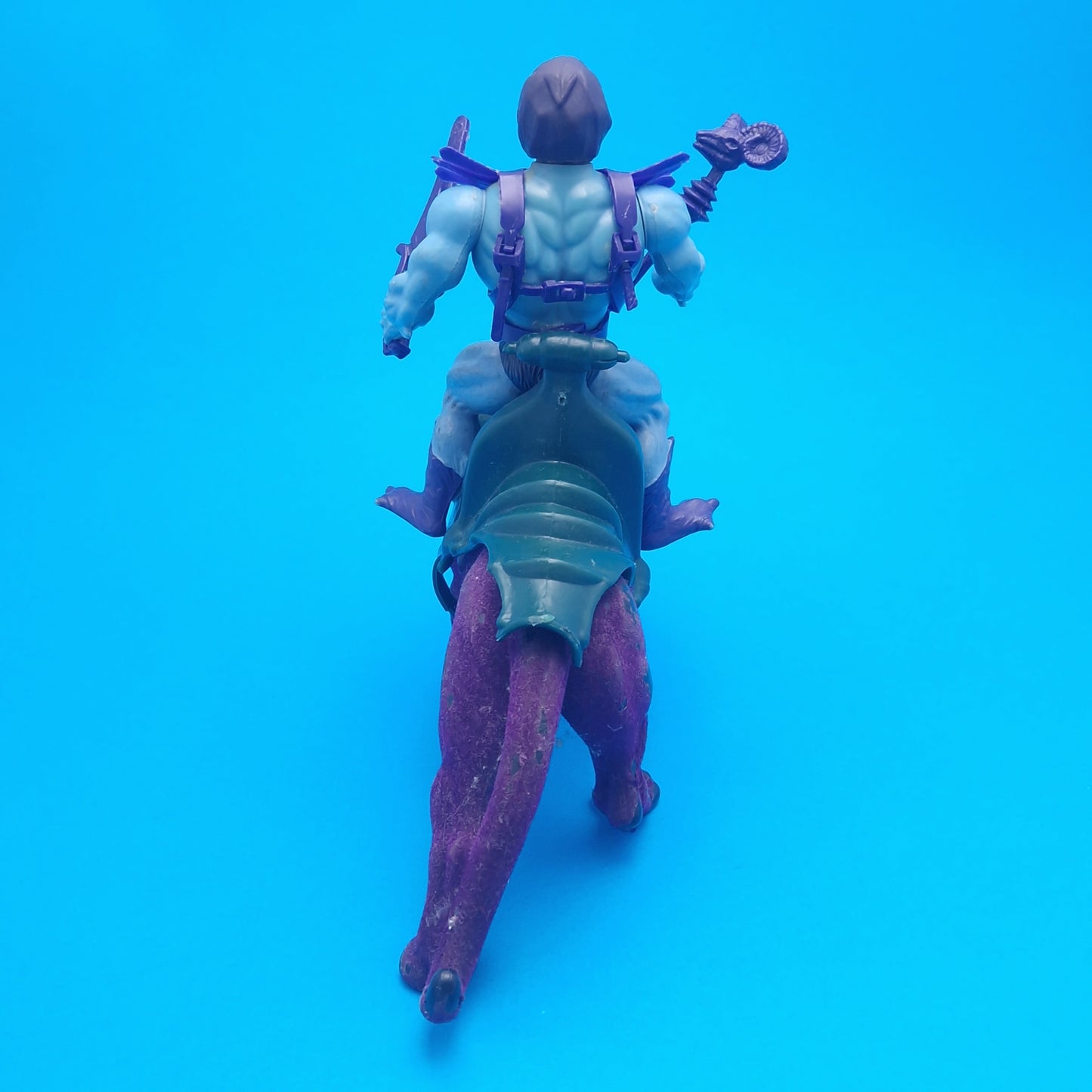 MASTERS OF THE UNIVERSE ☆ SKELETOR Complete PANTHOR Vintage Figure ☆ MOTU Loose 80s Mattel