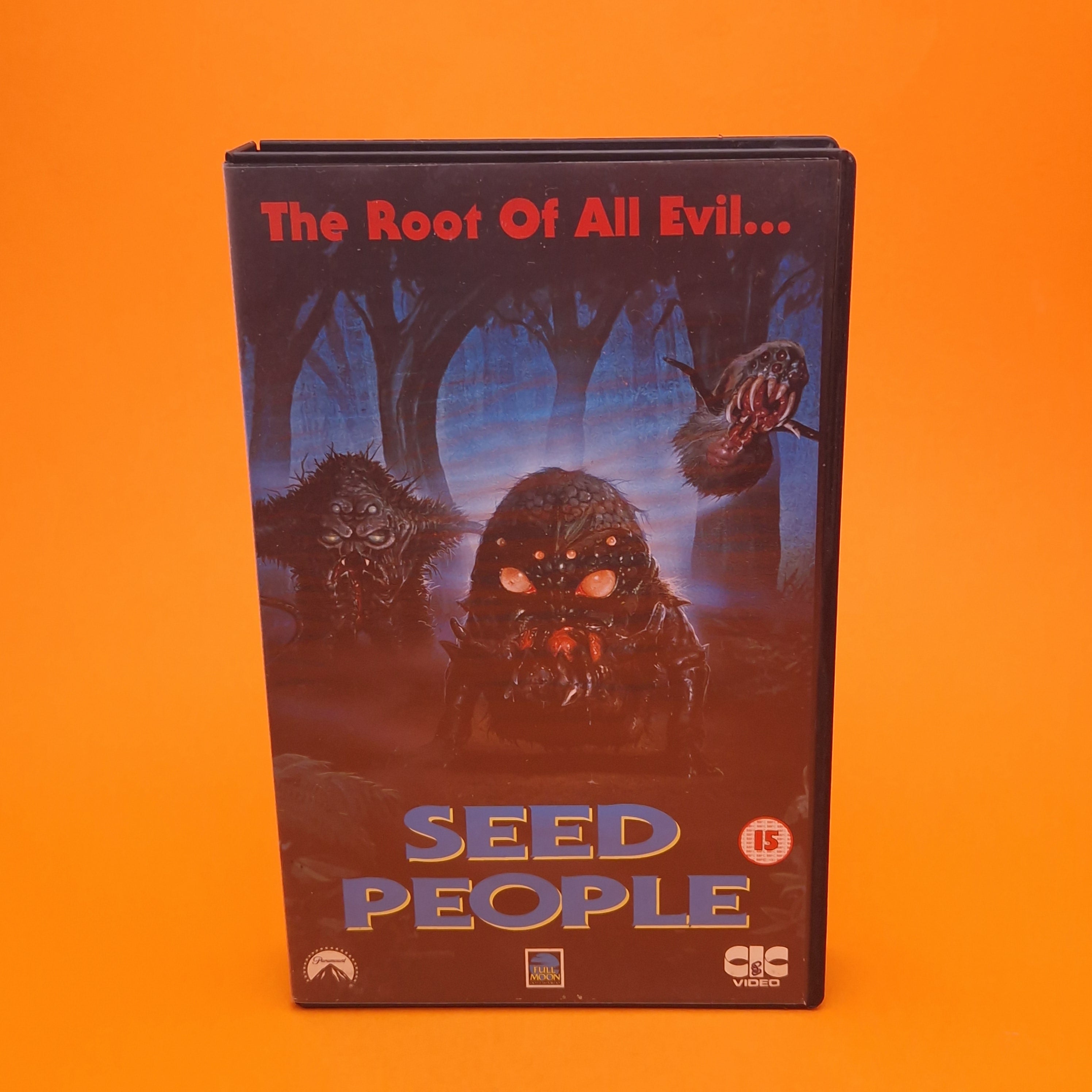 VHS Video ☆ SEED PEOPLE ☆ 80s Big Box Ex Rental Sci-Fi 15