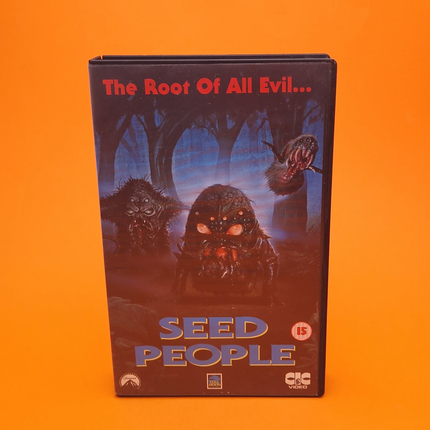 VHS Video ☆ SEED PEOPLE ☆ 80s Big Box Ex Rental Sci-Fi 15 Vintage