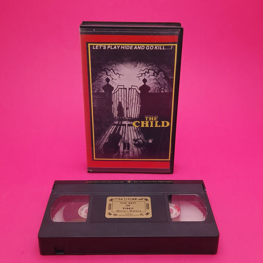 VHS Video ☆ THE CHILD ☆ RARE Prestige AKA Zombie Child Kill & Go Hide 70s Pre cert Vintage