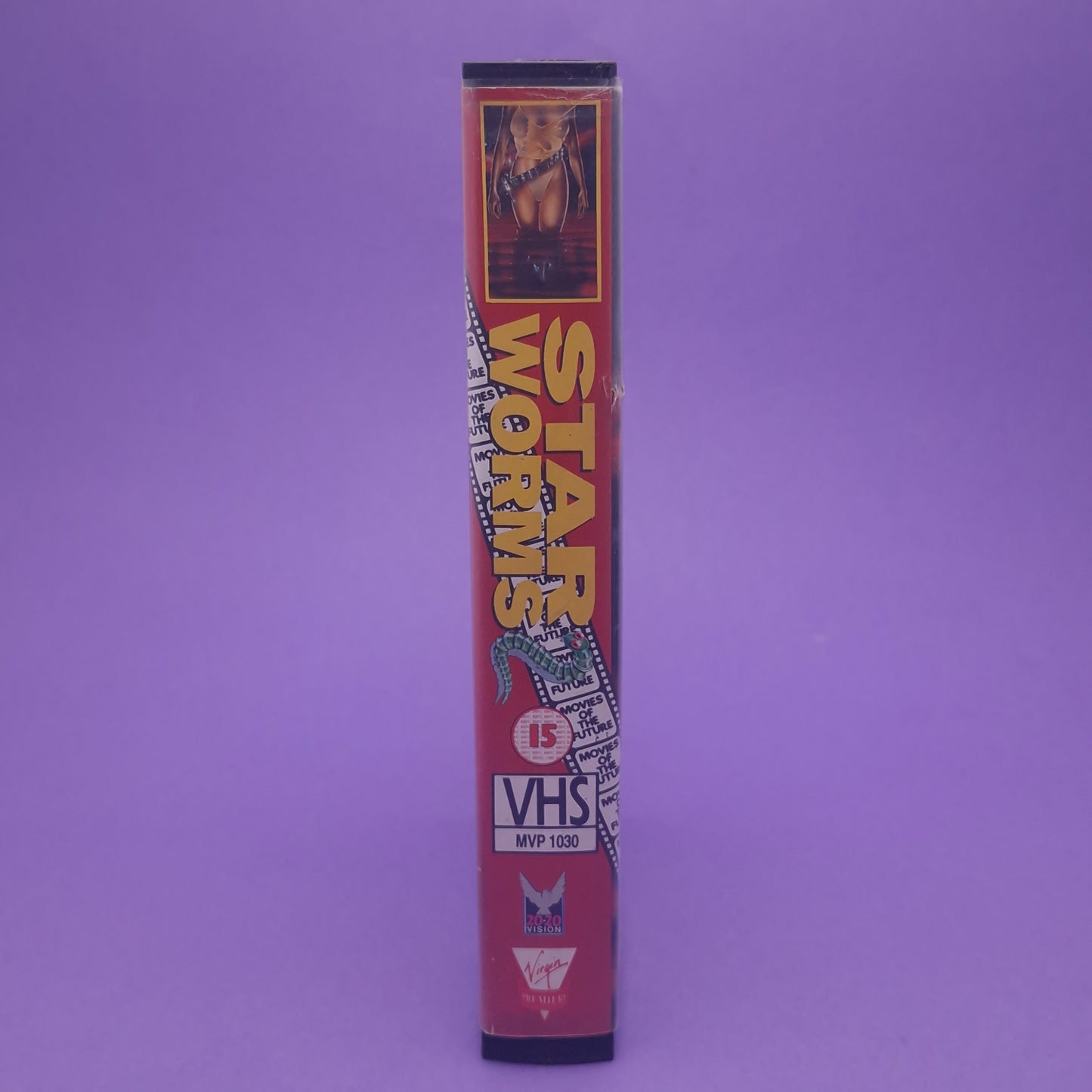 VHS Video ☆ STAR WORMS 2 ATTACK OF THE PLEASURE PODS ☆ 80s Big Box Ex Rental Vintage 15 Troma