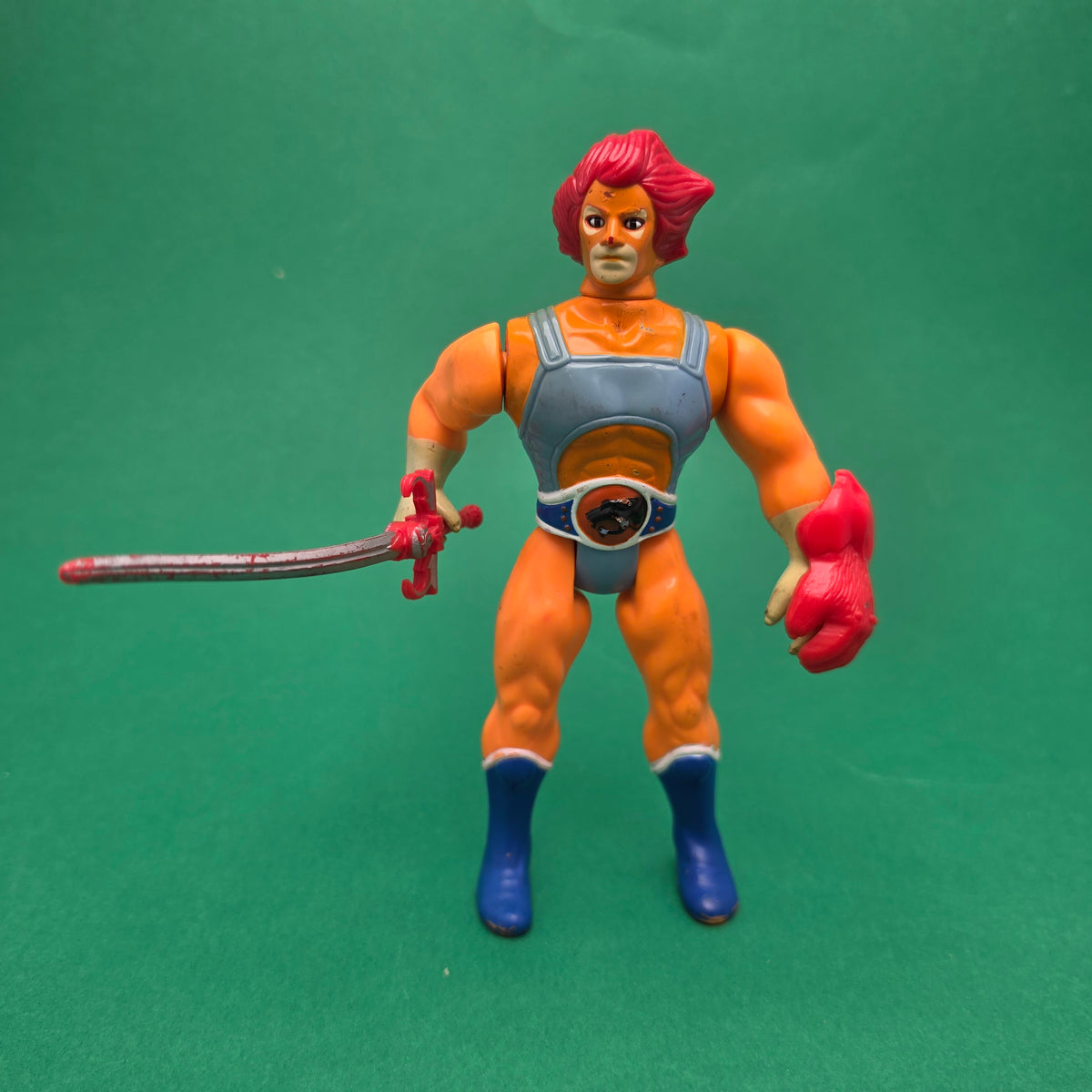 THUNDERCATS ☆ LION O & SNARF Action Figure ☆ Vintage LJN Original 80s Liono
