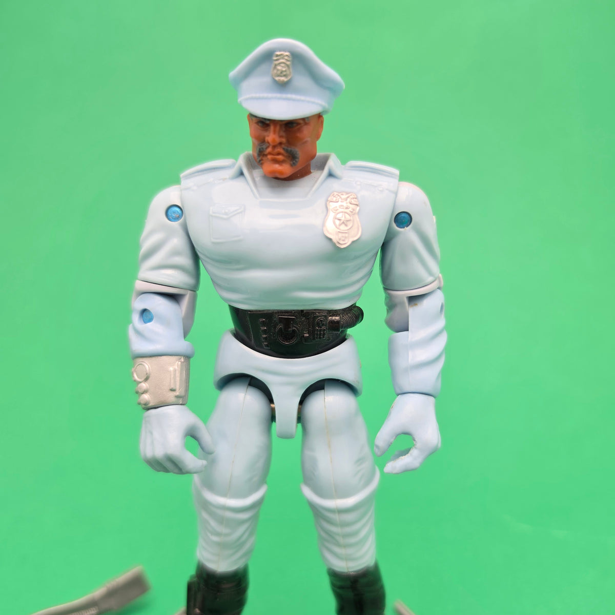COPS N CROOKS ☆ TASER Vintage Action Figure ☆ Hasbro Loose 1988 Original