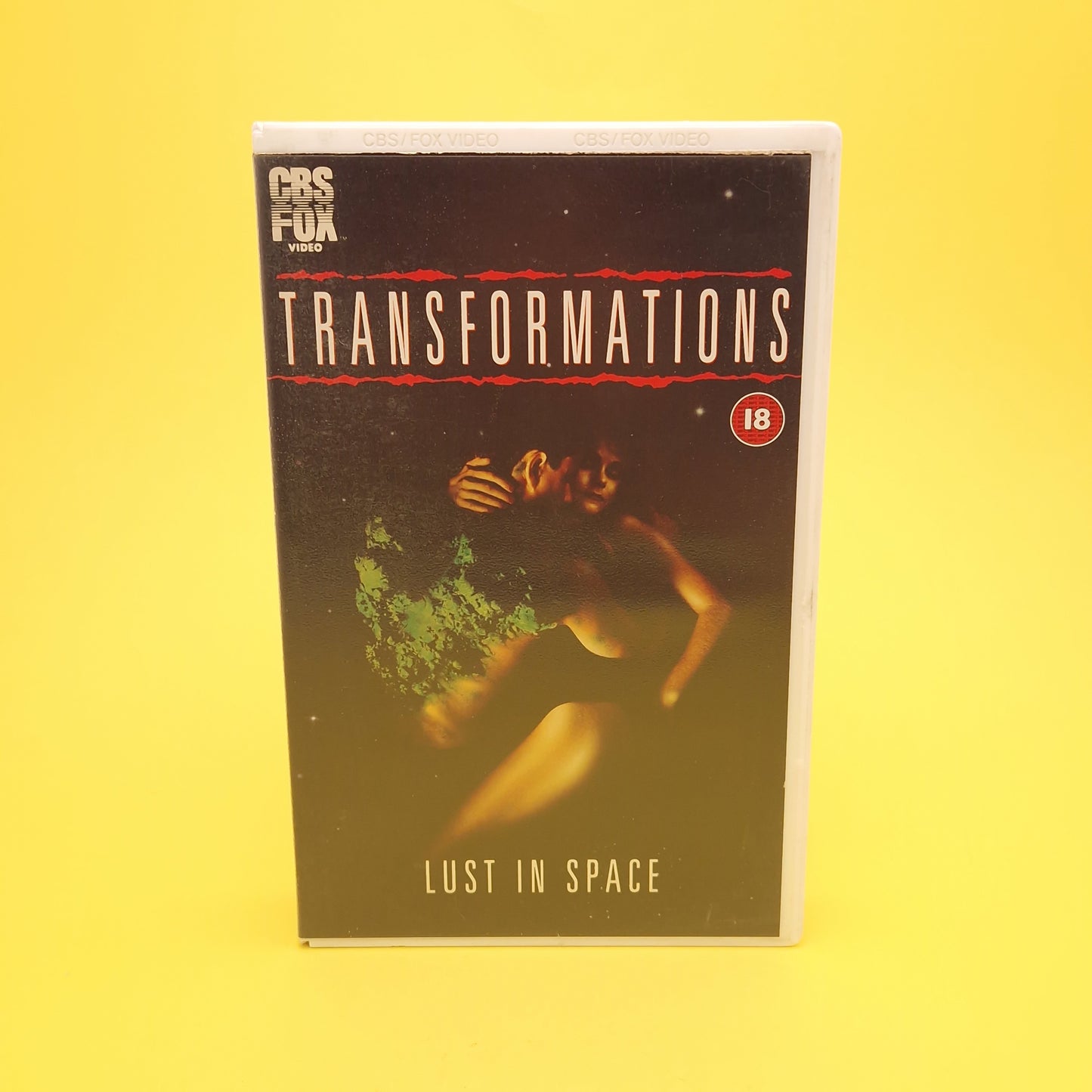 VHS Video ☆ TRANSFORMATIONS LUST IN SPACE CBS ☆ 90s Big Box Ex Rental 18 Vintage